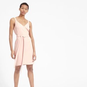 Everlane Japanese GoWeave Tank Mini Wrap Dress
